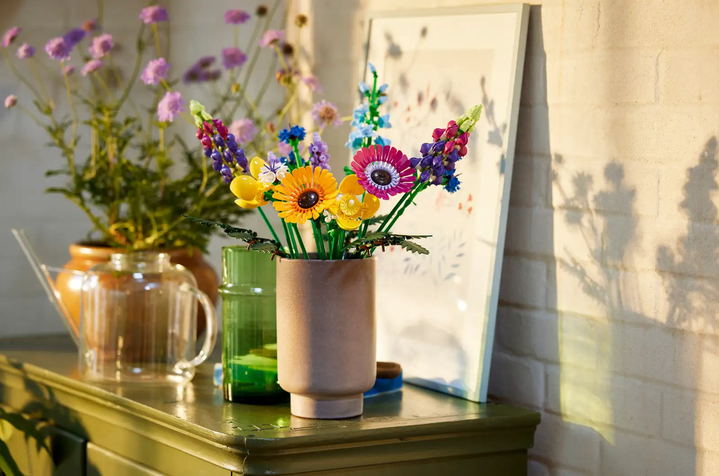 A bouquet of wild flowers