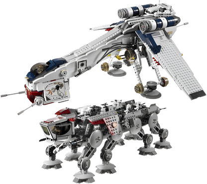 Republic Dropship with AT-OT Walker