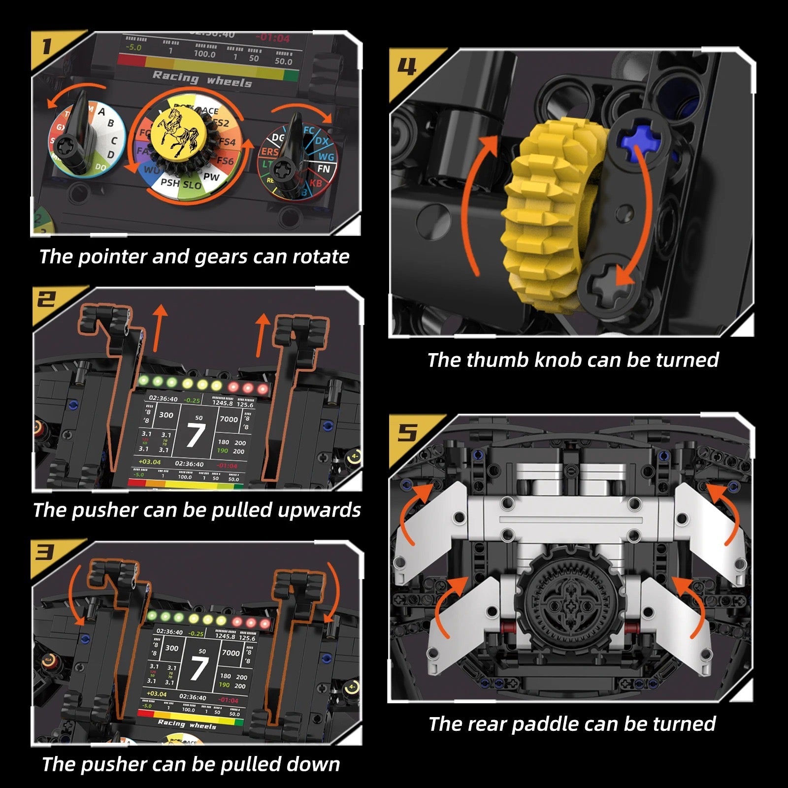 Custom F1 Steering Wheel