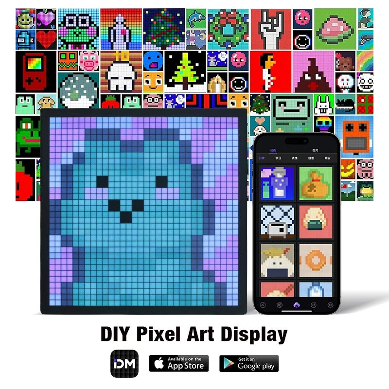 RGB Pixel Art LED-Anzeige