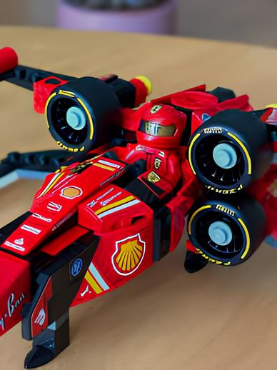 Ferrari SF-24 F1® Auto → X-Wing Starfighter