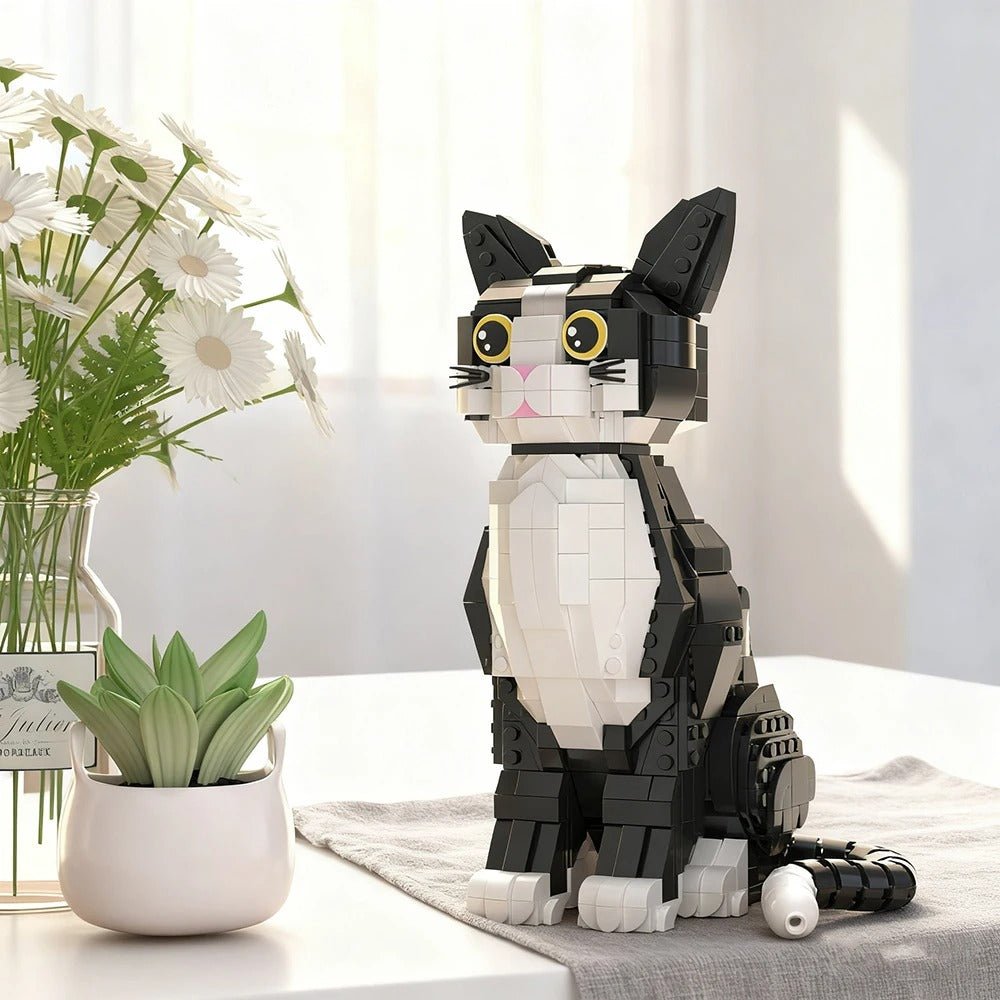 Mini Tuxedo Cat
