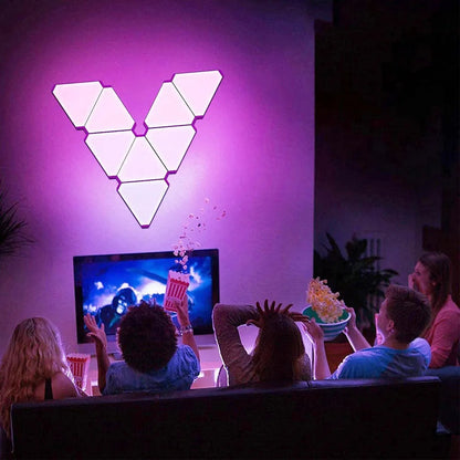 WLAN-LED-RGB-anpassbare Dreieckslampen
