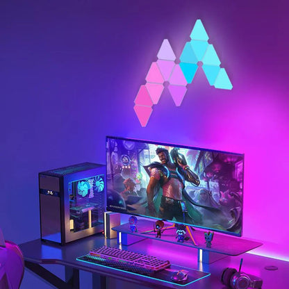 WLAN-LED-RGB-anpassbare Dreieckslampen